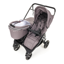 Коляска для двойни 2 в 1 Valco Baby Snap Duo Dove Grey (Графитовый)