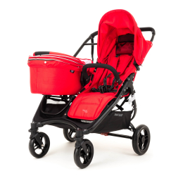 Коляска для двойни 2 в 1 Valco Baby Snap Duo Fire Red (Красный)