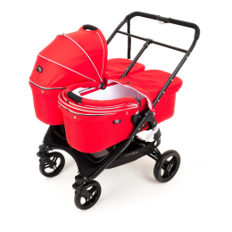 Коляска для двойни 2 в 1 Valco Baby Snap Duo Fire Red (Красный)