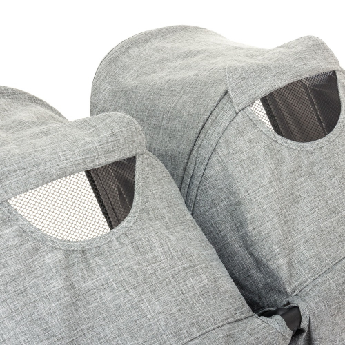 Коляска для двойни Valco Baby Snap Duo Trend Grey Marle (Серый)