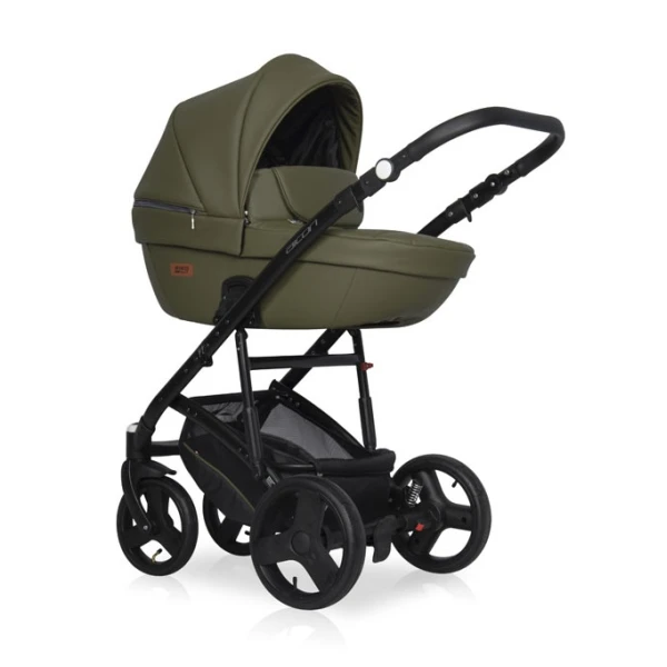 Коляска 2 в 1 Riko Basic Aicon Ecco, 08 оливковый