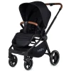 Коляска 2 в 1 Moon ReSea Kombi, 851, Black Melange (черный) 