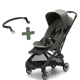 Прогулочная коляска Bugaboo Butterfly Forest Green с бампером