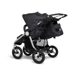 Коляска для двойни 2 в 1 Bumbleride Indie Twin, Dask Premium (серый)