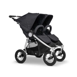 Коляска для двойни 2 в 1 Bumbleride Indie Twin, Dask Premium (серый)