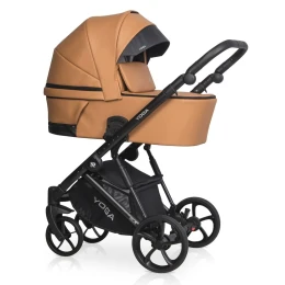 Коляска 3 в 1 Riko Basic Yoga Ecco 13 Caramel (карамель)
