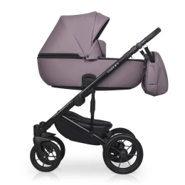 Коляска 3 в 1 Riko Basic Ozon Pastel 02 лиловый