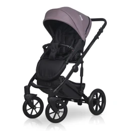 Коляска 3 в 1 Riko Basic Ozon Pastel 02 лиловый