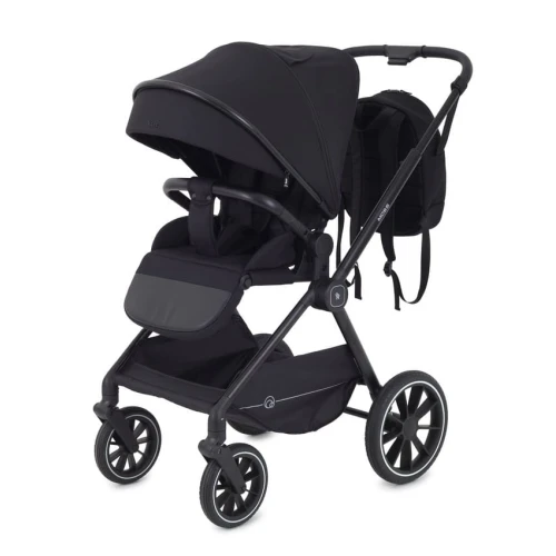 Коляска 2 в 1 Rant Moss Midnight Black (Черный) 