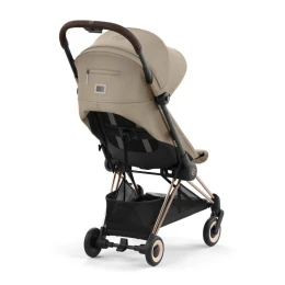 Прогулочная коляска Cybex Coya Cozy Beige шасси Rosegold