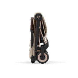 Прогулочная коляска Cybex Coya Cozy Beige шасси Rosegold