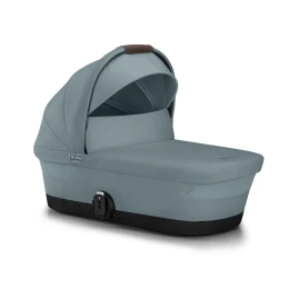 Коляска для двойни 2 в 1 Cybex Gazelle S цвет Sky Blue рама Taupe Frame