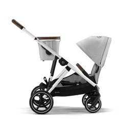 Прогулочная коляска для двойни Cybex Gazelle S Lava Grey (светло-серый)