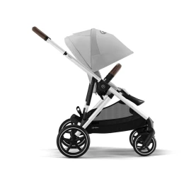 Прогулочная коляска для двойни Cybex Gazelle S Lava Grey (светло-серый)