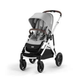 Прогулочная коляска для двойни Cybex Gazelle S Lava Grey (светло-серый)