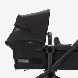 Коляска для двойни 2 в 1 Bugaboo Donkey 5 Twin Stormy blue/midnight black шасси Graphite