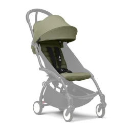 Прогулочная коляска Stokke YOYO³ цвет Olive рама Black + Бампер