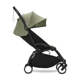 Прогулочная коляска Stokke YOYO³ цвет Olive рама Black + Бампер