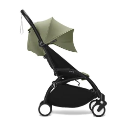 Прогулочная коляска Stokke YOYO³ цвет Olive рама Black + Бампер