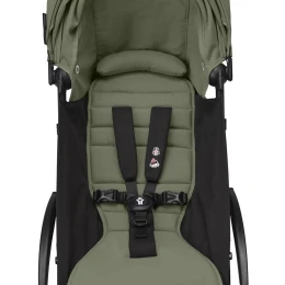 Прогулочная коляска Stokke YOYO³ цвет Olive рама Black + Бампер