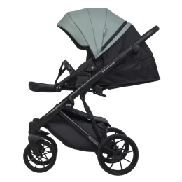 Коляска 3 в 1 Riko Basic Montana Ecco 30 Green-Grey (зеленый-серый)