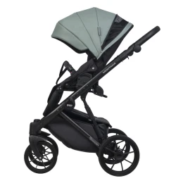 Коляска 3 в 1 Riko Basic Montana Ecco 30 Green-Grey (зеленый-серый)