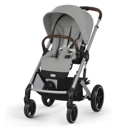 Коляска 3 в 1 Cybex Balios S Lux 2025 цвет Stone Grey + Автокресло Aton B2