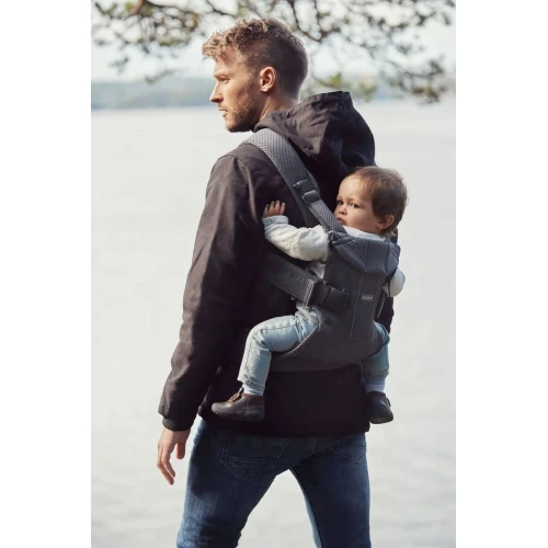 Эргорюкзак BabyBjorn One Air 3D Mesh Anthracite (Графит)