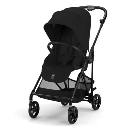 Прогулочная коляска Cybex Melio Carbon 2025 цвет Magic Black (Черный)