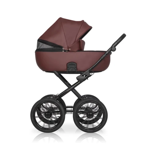 Коляска 2 в 1 Riko Basic Ozon Prestige, 04 коричневый