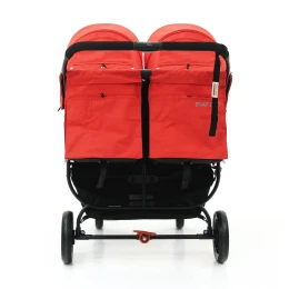 Прогулочная коляска для двойни Valco Baby Snap Duo Fire Red (Красный)