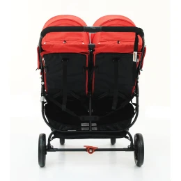 Прогулочная коляска для двойни Valco Baby Snap Duo Fire Red (Красный)