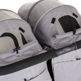 Коляска для двойни 2 в 1 Valco Baby Snap Duo Cool Grey (Серый)